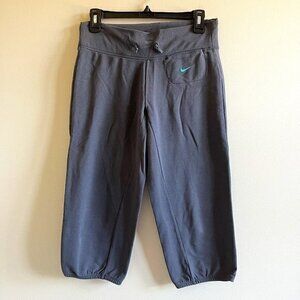 Nike Dri-Fit Legend Obsessed 2.0 Training Capri‎ Crop Pants Black Size XS